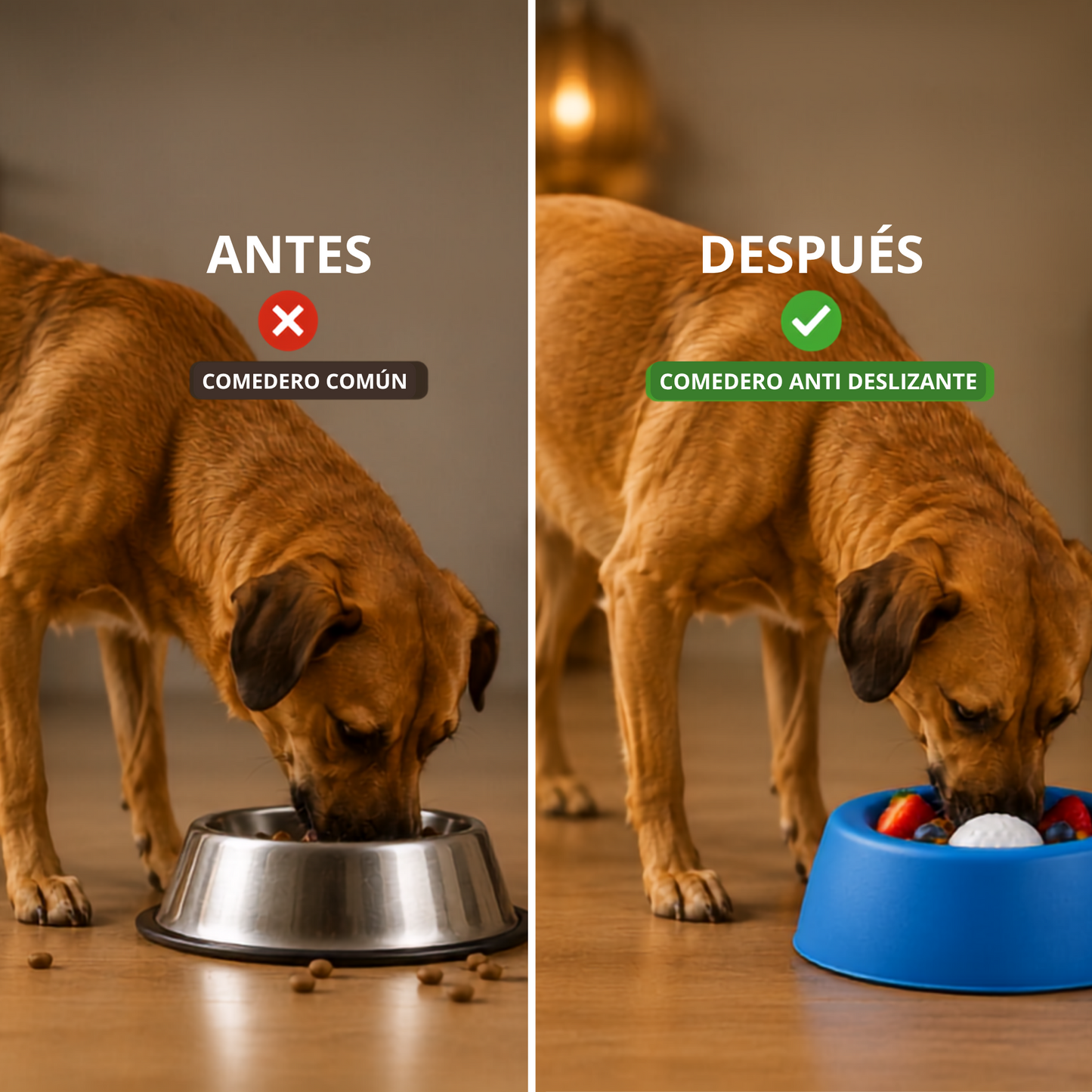 Comedero Para Mascotas Antideslizantes